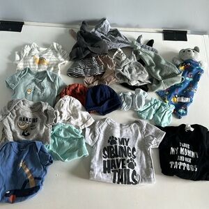 Baby boy newborn bundle